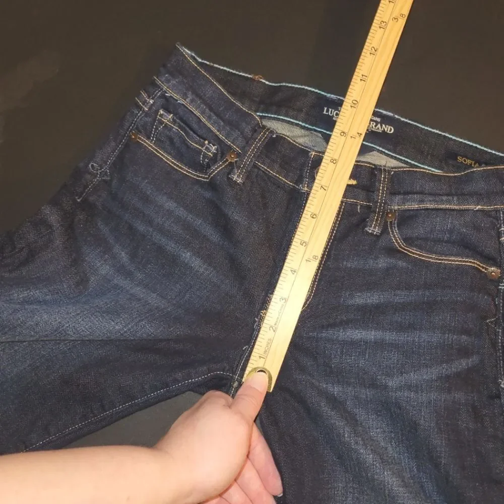 Lucky Brand Sofia Capri Jeans 2 26 - Picture 10 of 12